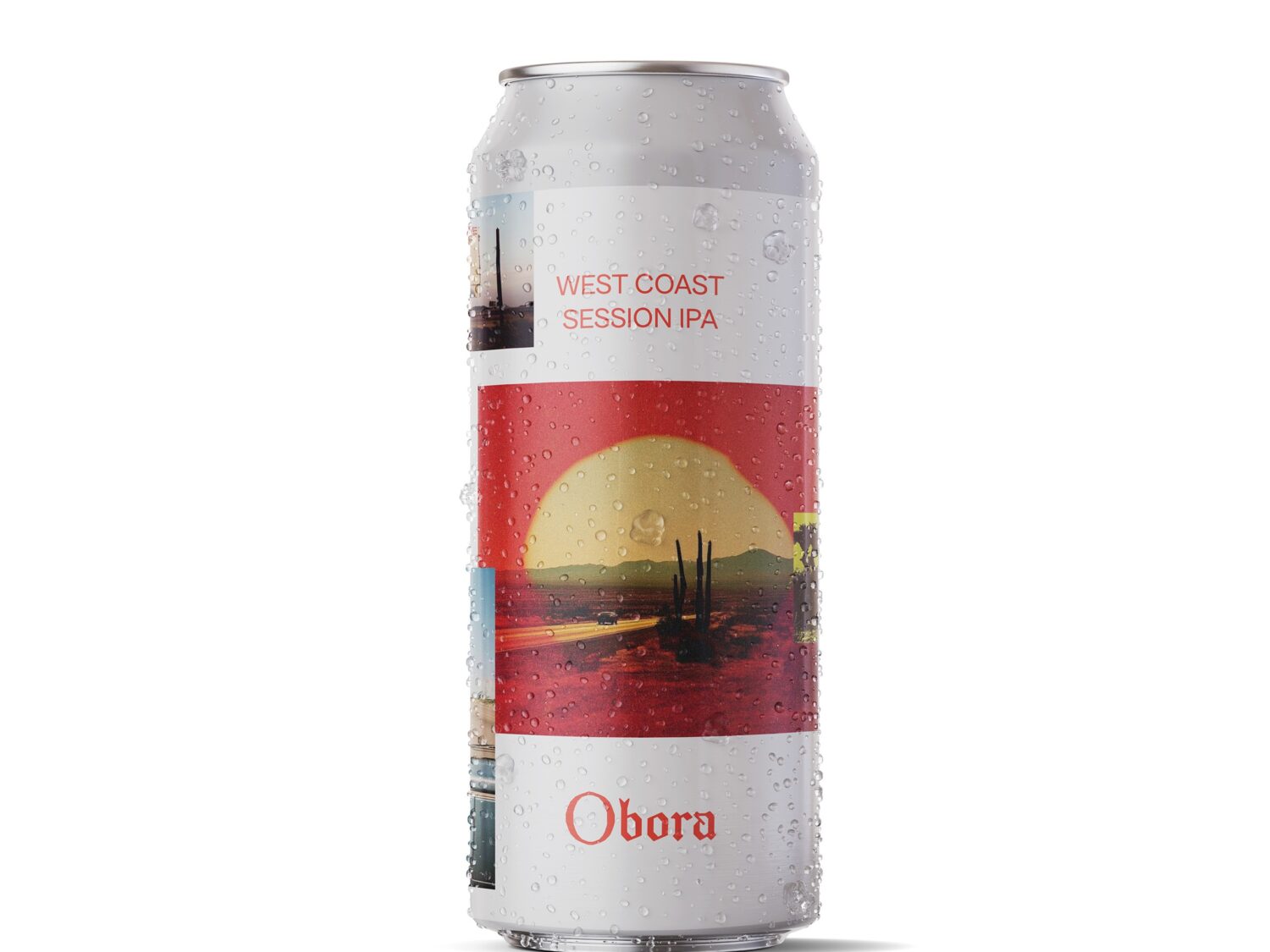 Pivo Obora 12° Palm Drive, 0,5 litr, plechovka